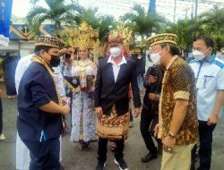 Babinsa Koramil 410-06/Kedaton Monitoring Kunjungan Menteri BUMN RI di Kampus Darmajaya