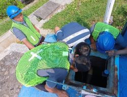 Pabrik AQUA Tanggamus Terus Mengalirkan Air Bersih Kepada Masyarakat Pekon Teba