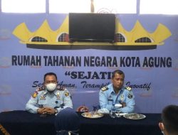 Kadivpas Lampung Berikan Pengarahan dan Monev di Rutan Kelas IIB Kota Agung