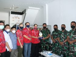 Danbrigif 4 Marinir/BS Menjalin Sinergi Dengan PSMTI Lampung