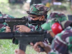 Asah Kemampuan Prajurit, Kodim 0410/KBL Gelar Latihan Menembak Senjata Ringan TW I TA 2022
