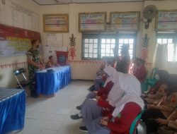 Koramil 410-06/Kedaton Gandeng Pelajar SMA Al Azhar Semarakan Kampung Pancasila