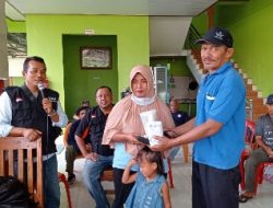 Menjelang Ramadhan 1443 H, KMP Bersama PAWAI Bagikan Paket Kebersihan Kepada Warga Natar