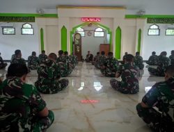 Brigif 4 Marinir/BS Serentak Gelar Shalat Ghoib dan Doa Bersama