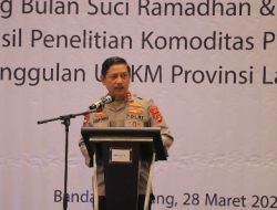 Hadiri High Level Marketing TPID, Kapolda Lampung Sampaikan Tiga Penekanan