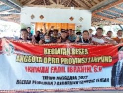 Reses Ikhwan Fadil Ibrahim Kunjungi Masyarakat di Kecamatan Sendang Agung