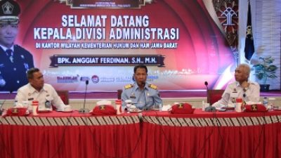 Perkenalan Oleh Kadivmin Mengawali Penguatan UPT Kemenkumham Jabar