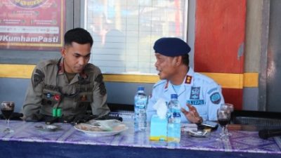 Meningkatkan Ketrampilan Petugas, Rutan Sukadana Laksanakan Latihan Menembak