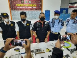 Temukan Dua Ponsel, Lapas Narkotika Bandar Lampung dan BNNK Lamsel Gelar Razia Kamar Hunian WBP