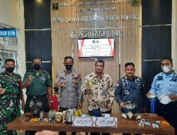 Peringati Hari Bakti Pemasyarakatan Ke-58, Kadiv Pas Kemenkumham Lampung Pimpin Razia di Rutan Kelas I Bandarlampung