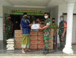 Peringati HUT Persit Kartika Chandra Kirana Ke-76, Persit KCK Cabang XXX Dim 0410/KBL Berbagi Sembako Untuk Panti Asuhan Al Husna