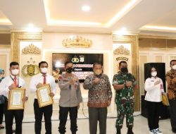 Sinergitas TNI-Polri : Pasintel Brigif 4 Marinir/BS Hadiri Undangan Kapolda Lampung