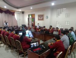 Danramil 410-01/Panjang Mengikuti Sosialisasi Pengelolaan SDN Tentang Perekrutan Komcad 2022