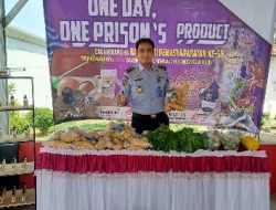 Kegiatan One Day One Prison’s Product Digelar, Petugas Lapas Kotaagung Antusias Membeli Produk Warga Binaan