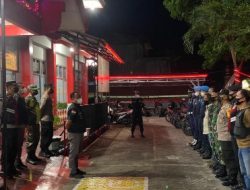 Petugas Gabungan TNI/Polri Melaksanakan Razia di Rutan Kelas IIB Kotaagung