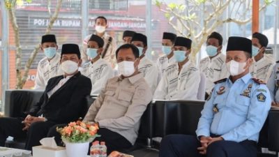 Reward Warga Binaan Patuhi Tata Tertib dan Program Pembinaan, Pemberian Remisi Khusus Idul Fitri Rutan Depok Dihadiri Kakanwil Kemenkumham Jabar