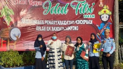 206 Narapidana Lapas Perempuan Lampung Peroleh Remisi Khusus Idul Fitri