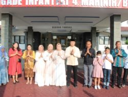 Danbrigif : Selamat Hari Raya Idul Fitri 1443 H Untuk Seluruh Keluarga Besar Brigif 4 Marinir/BS Dimanapun Berada dan Bertugas