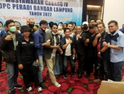 Selamat ! Bey Sujarwo Terpilih Sebagai Ketua DPC Peradi Bandar Lampung