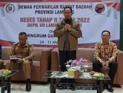Mingrum Gumay Minta Dinas Terkait kolaborasi Bersama wadah Perkumpulan Petani Pemakai Air