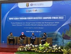 Forum Investasi Lampung Perkuat Kolaborasi Serta Sinergi Promosi Investasi dan Perdagangan