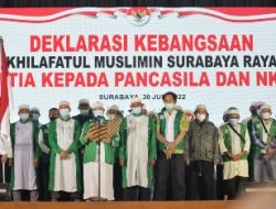 Kelompok Khilafatul Muslimin Surabaya Raya Deklarasi Setia pada Pancasila dan NKRI