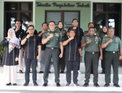 KPU Balam Gandeng Kodim 0410/KBL Untuk Ciptakan Pemilu Yang Demokratis Dan Profesional