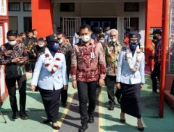 Pejabat Kemenkumham Jabar Hadiri Sertijab dan Pengantar Purna Tugas di LPKA Bandung
