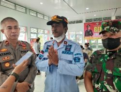 Sinergitas Bersama TNI-Polri, Lapas Kelas 1 Bandarlampung Laksanakan Vaksinasi Gratis Bagi Pengunjung WBP