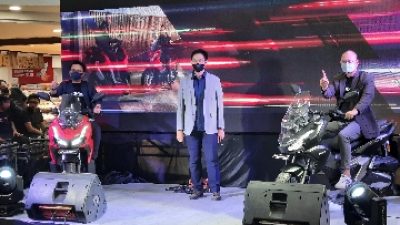 Skutik Penjelajah New Honda ADV160, Mengaspal di Lampung