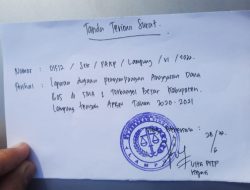 LSM PAKP Lampung Minta Kejati Segera Menetapkan Tersangka Dugaan Korupsi dan BOS SMA 1 Terbangi Besar
