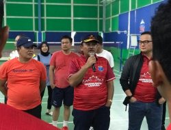 HDKD Cup Badminton Tournament 2022 Sukses Digelar, Kakanwil Kemenkumham Lampung : Ini Ajang Silaturahim