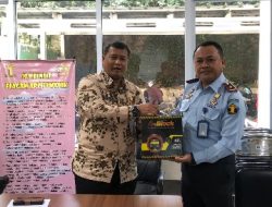 Terima Bantuan Alat Pemadam Kebakaran, Karutan Kelas II B Kotaagung Mengucapkan Terima Kasih Kepada Pimpinan Kanwil Kemenkumham Lampung