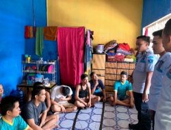 Petugas Rutan Kelas IIB Sukadana Melaksanakan Salam Pemasyarakatan Kepada Warga Binaan