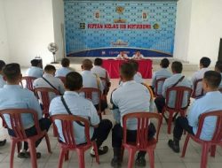 Rutan Kelas IIB Kotabumi Gelar Penguatan Tugas Pokok dan Fungsi Pengamanan Bagi Petugas Anggota Jaga