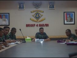 Danbrigif 4 Marinir/BS Tekanan Terhadap Kedisiplinan Prajurit Guna Kesiap Siagaan Satuan