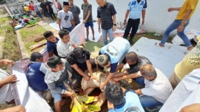 Hari Raya Idul Adha 1443 H, Lapas Kalianda Gelar Sholat Ied dan Potong Hewan Kurban Untuk Dibagikan ke Masyarakat