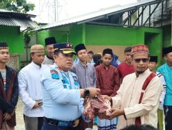 Peduli Sosial, Lapas Narkotika Bandarlampung Salurkan Daging Kurban ke Pondok Pesantren