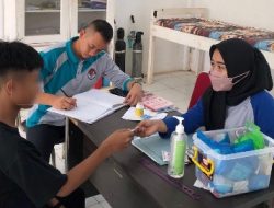 LPKA Kelas II Bandarlampung Melaksanakan Pemeriksaan Kesehatan Rutin Bagi Anak Didik Pemasyarakatan