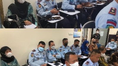Ikuti Kegiatan Rapat Penguatan dan Evaluasi, Plh Kepala LPKA Lampung Datangi Kanwil Kemenkumham
