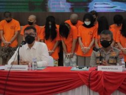 Dua Selegram dan 25 Admin Judi Online Diamankan Polda Lampung