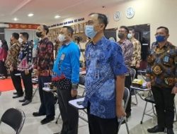 Kepala Rutan Kelas IIB Kotabumi Ikuti Kegiatan Pencanangan Pelayanan Publik Berbasis Hak Asasi Manusia di Kanwil Kemenkumham Lampung