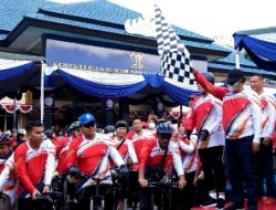 Ribuan Peserta Antusias Meriahkan Kegiatan Sepeda Santai Dalam Rangka HDKD Ke-77 Tahun 2022