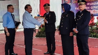 Rutan Kelas II B Menggala Terima Penghargaan Sebagai Terbaik 1 Kategori Capaian Nilai IKPA
