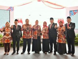 Gubernur Lampung dan Ketua TP. PKK Provinsi Lampung Hadiri Acara Puncak Hari Keluarga Nasional Ke-29 Tahun 2022