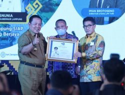 Gubernur Arinal Djunaidi Terima Penghargaan Atas Dukungan Dalam Pengembangan LPP TVRI Stasiun Lampung