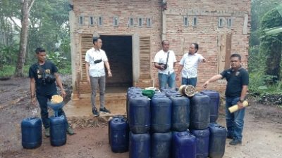 FK Ditangkap, Polres Lamtim Amankan 1.190 Liter Solar Subsidi Tak Berizin