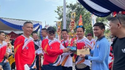 Memeriahkan HKDK ke-77, Lapas Kelas IIB Gunung Sugih Ikuti Fun Bike dan Jalan Sehat di Kanwil Kemenkumham Lampung