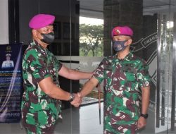 Komandan Brigif 4 Marinir/BS Pimpin Pengukuhan Perwira Staf Intelijen