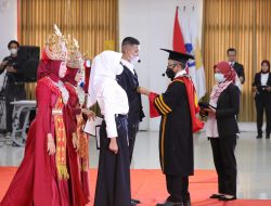 Wagub Chusnunia Chalim Hadiri Sidang Terbuka Penerimaan Mahasiswa Baru Itera Tahun Akademik 2022/2023